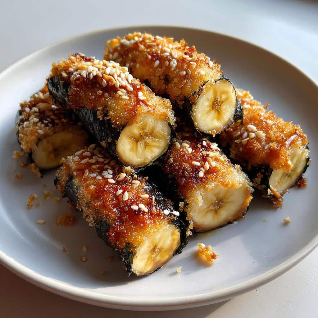 Air Fryer Banana Sushi - detail 1
