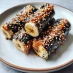 Air Fryer Banana Sushi