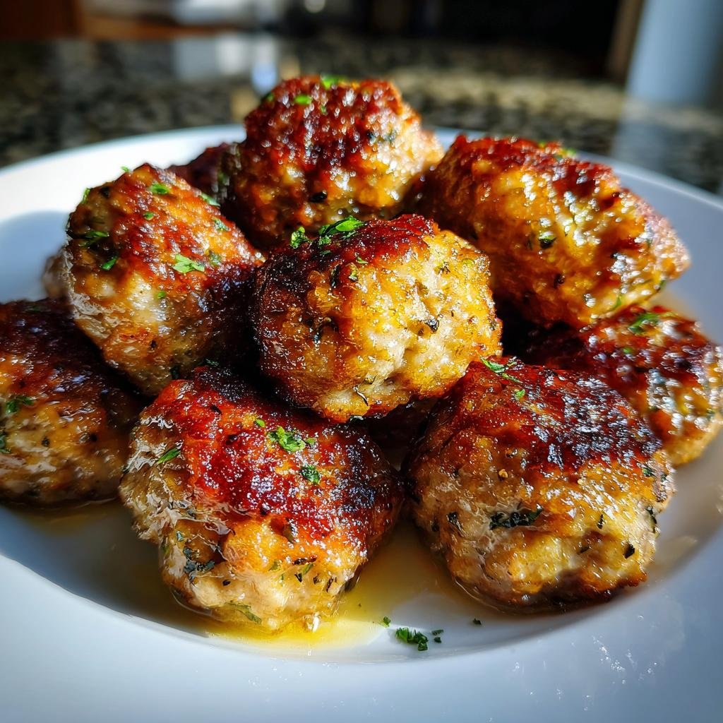 Air Fryer Beef Meatballs