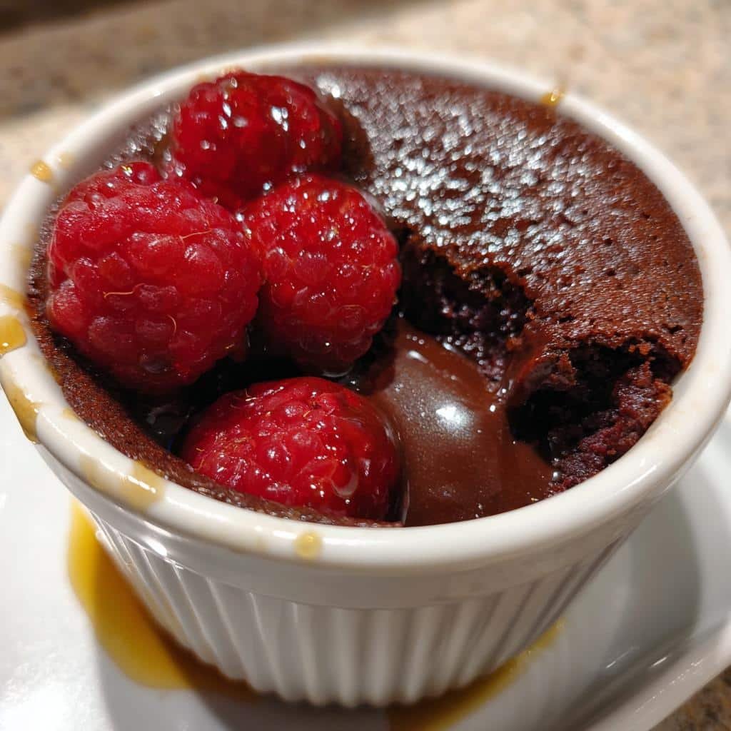 Air Fryer Berry Chocolate Ramekin - detail 1
