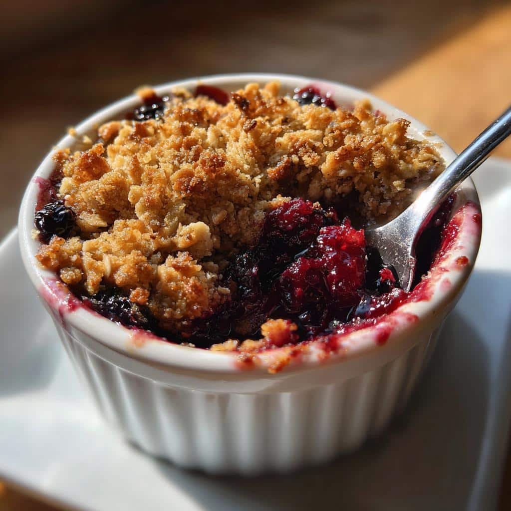 Air Fryer Berry Crisps (Mixed Berries) - detail 1