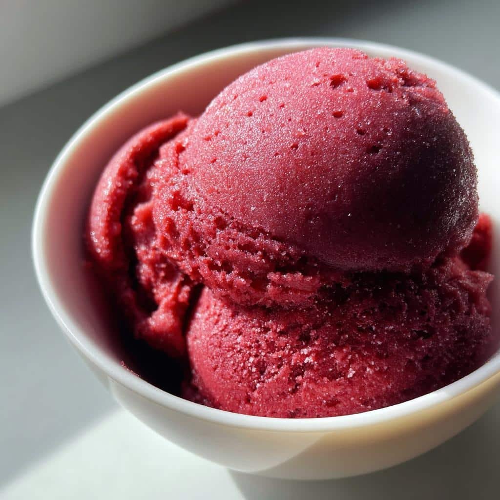 Air Fryer Berry Sorbet