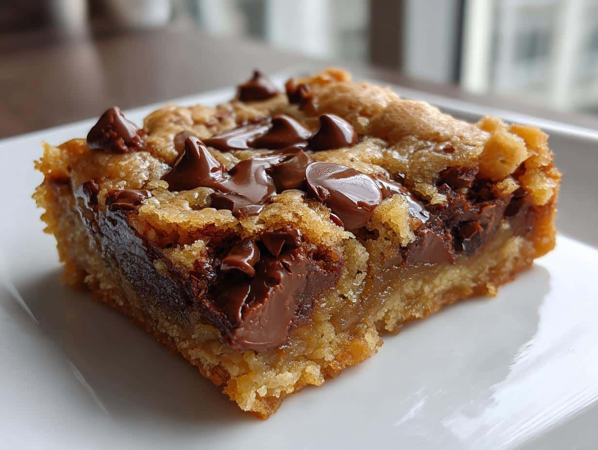 Air Fryer Blondies - detail 1