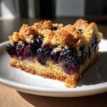 Air Fryer Blueberry Bars