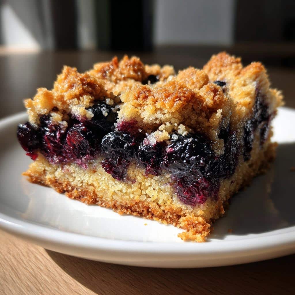 Air Fryer Blueberry Bars