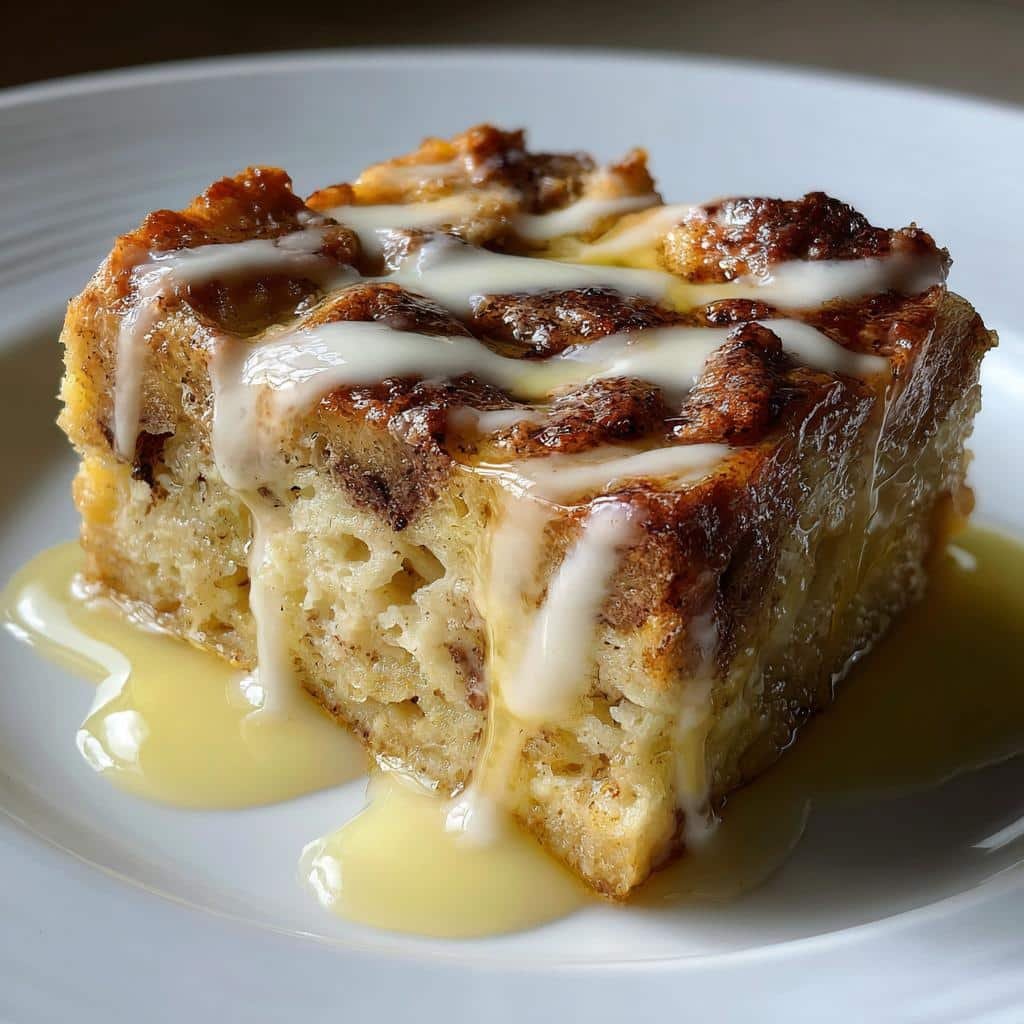 Air Fryer Bread Pudding (Spiced) - detail 1