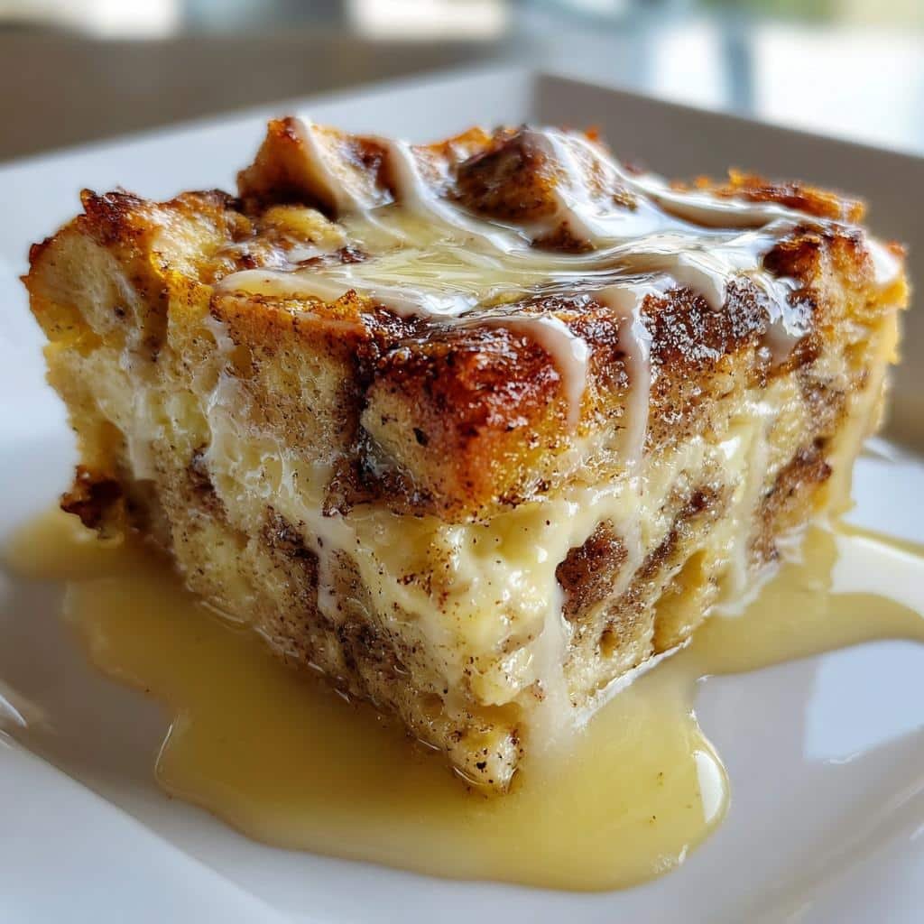 Air Fryer Bread Pudding (Spiced)