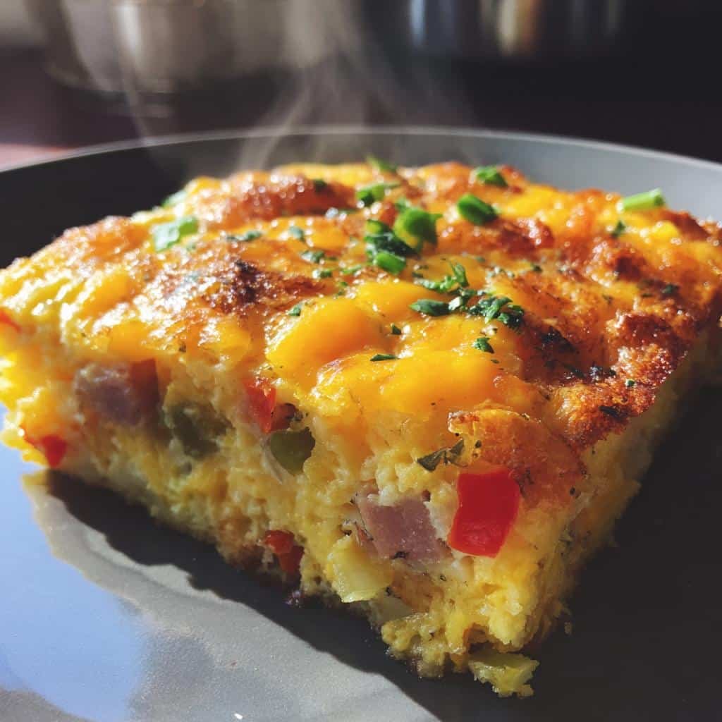 Air Fryer Breakfast Casserole