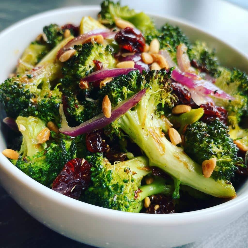 Air Fryer Broccoli Salad