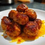 Air Fryer Buffalo Chicken Meatballs