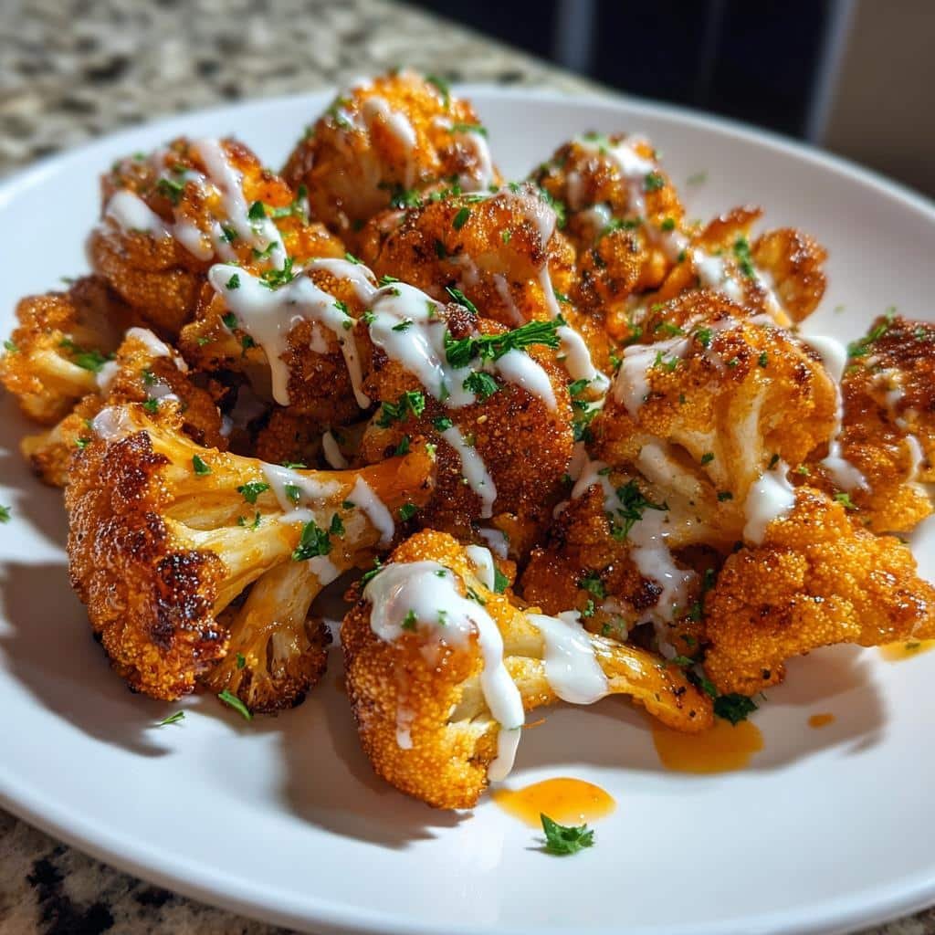 Air Fryer Buffalo Ranch Wings