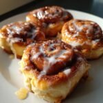 Air Fryer Burnt Edges Cinnamon Rolls