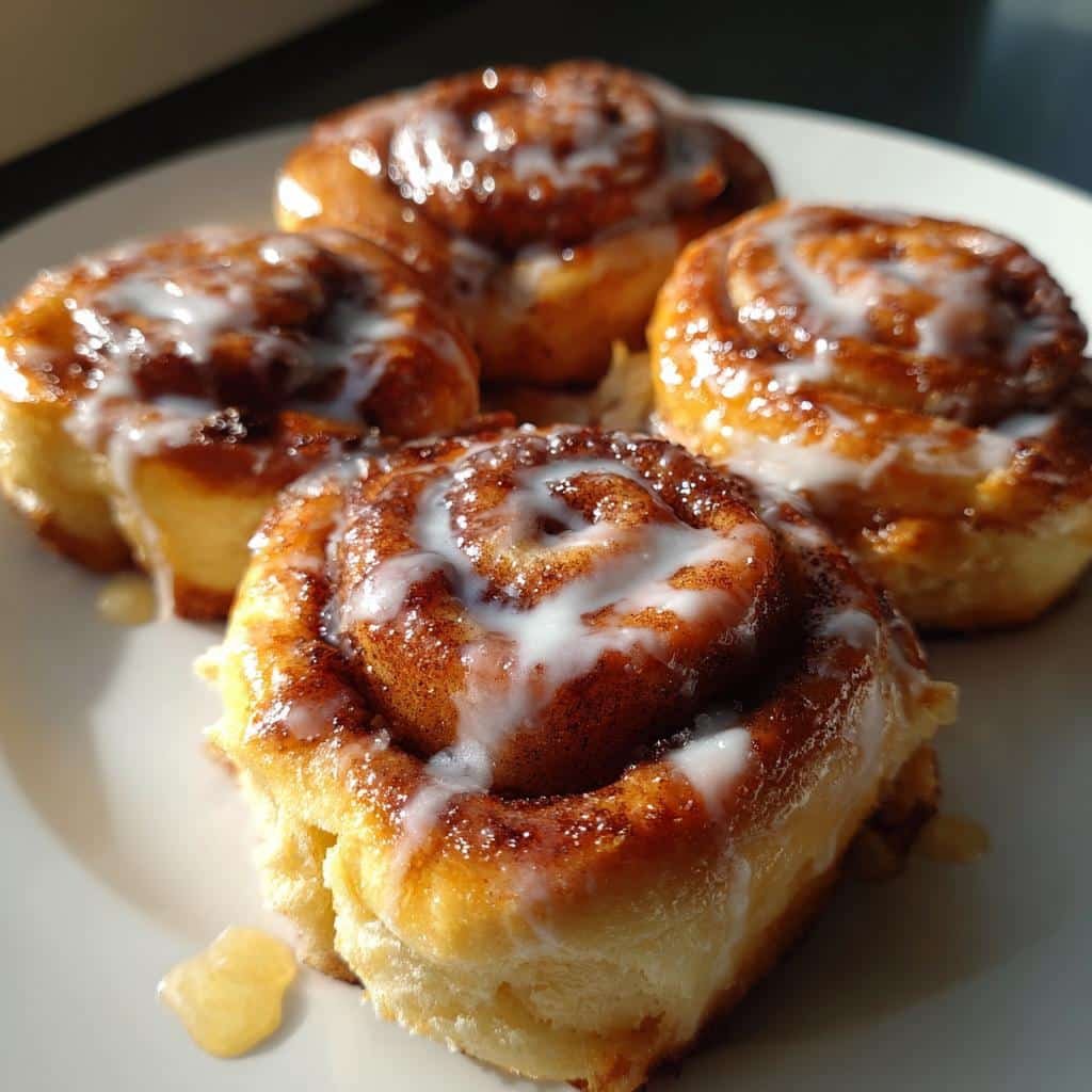 Air Fryer Burnt Edges Cinnamon Rolls