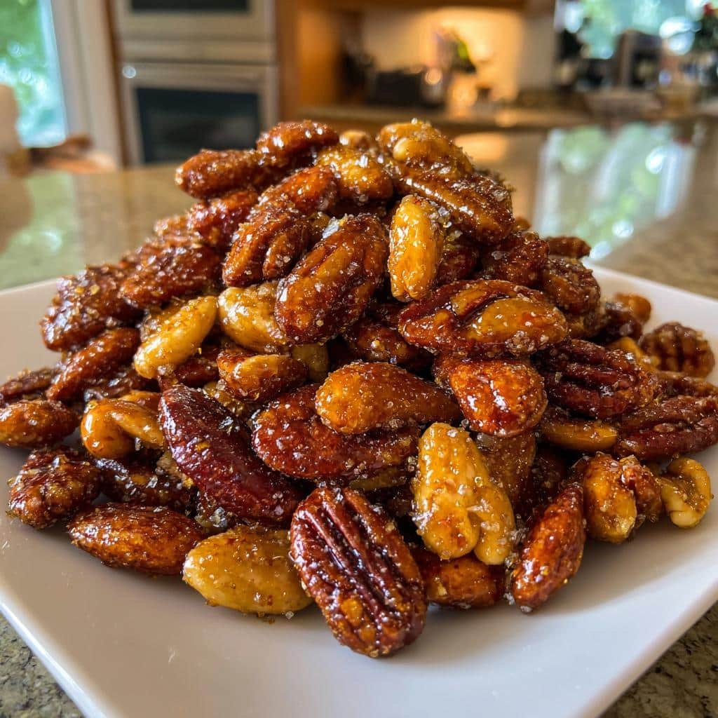 Air Fryer Candied Nuts