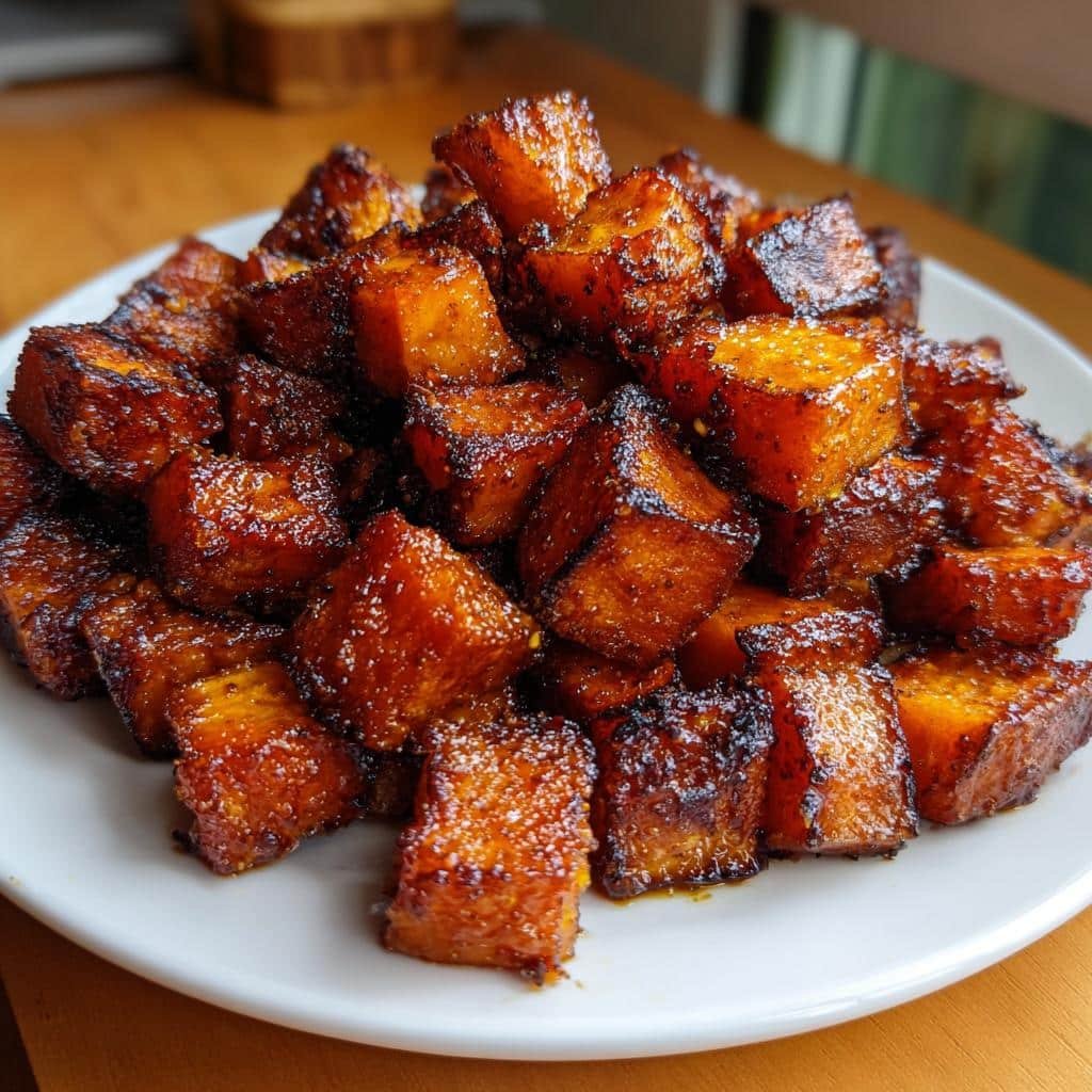 Air Fryer Candied Sweet Potatoes - detail 1