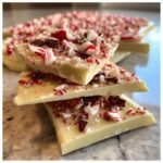Air Fryer Candy Cane Bark