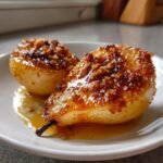 Air Fryer Caramel Pears