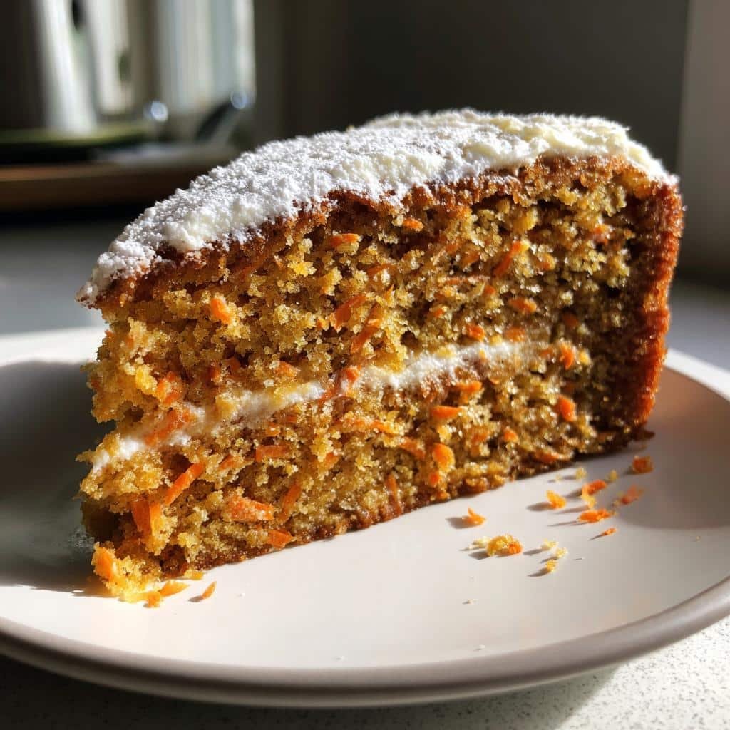 Air Fryer Carrot Cake - detail 1