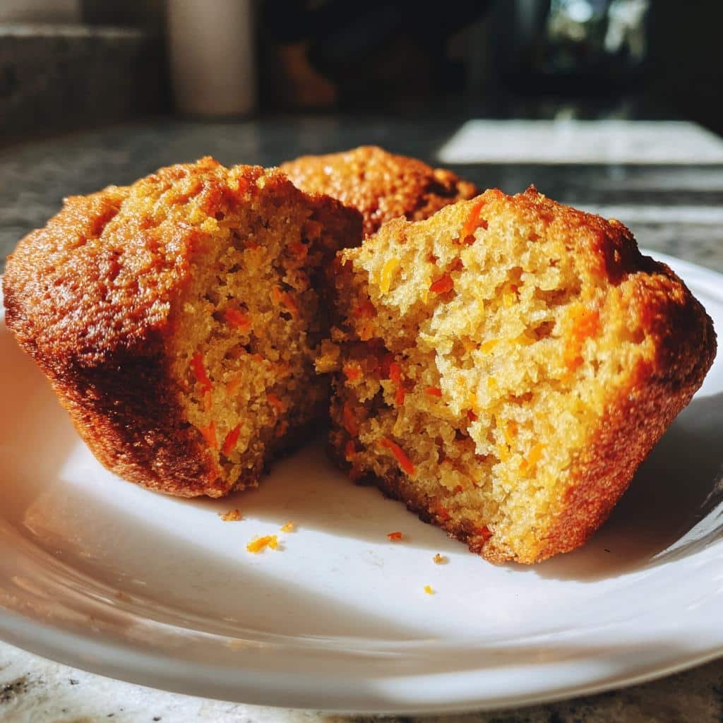 Air Fryer Carrot Muffins - detail 1