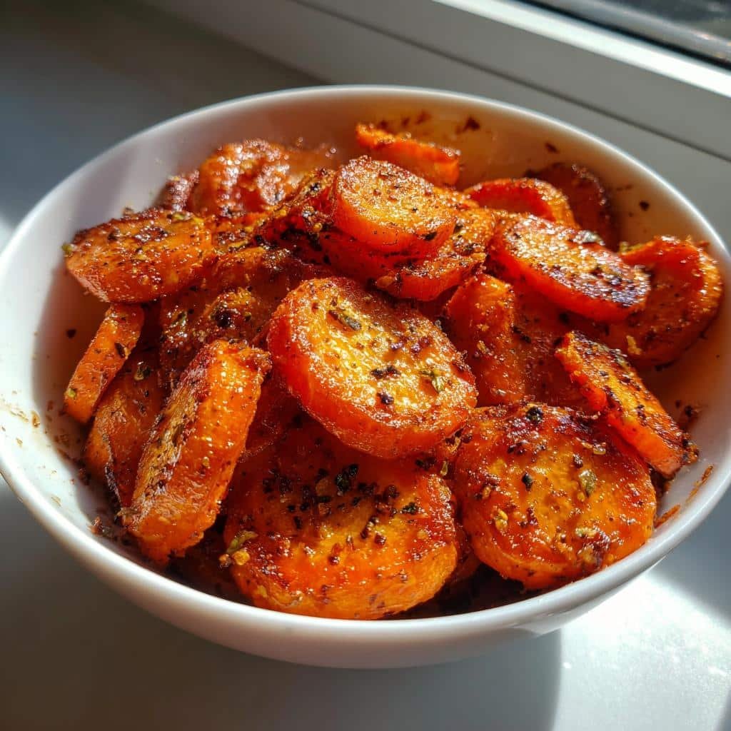 Air Fryer Carrots - detail 1