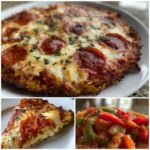Air Fryer Cauliflower Pizza
