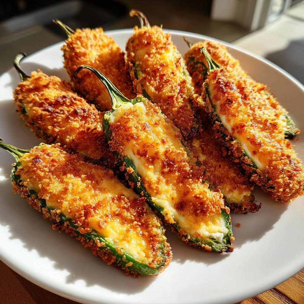 Air Fryer Cheddar Jalapeño Poppers - detail 1