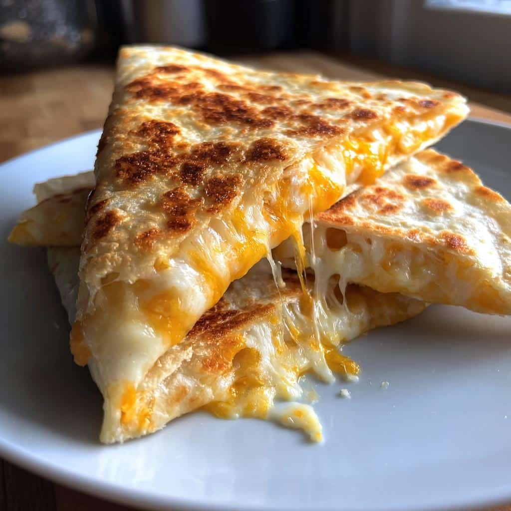 Air Fryer Cheese Quesadilla - detail 1