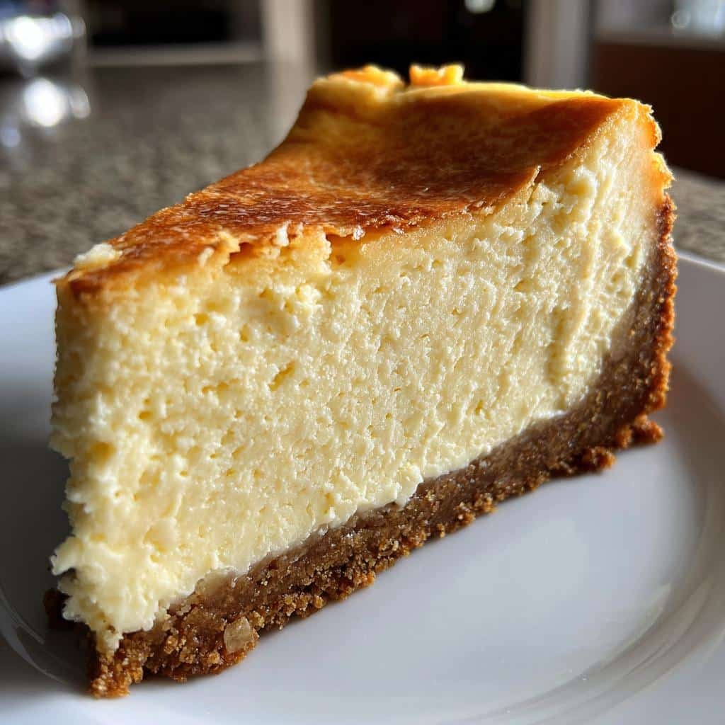 Air Fryer Cheesecake - detail 1