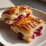 Air Fryer Cherry Danishes
