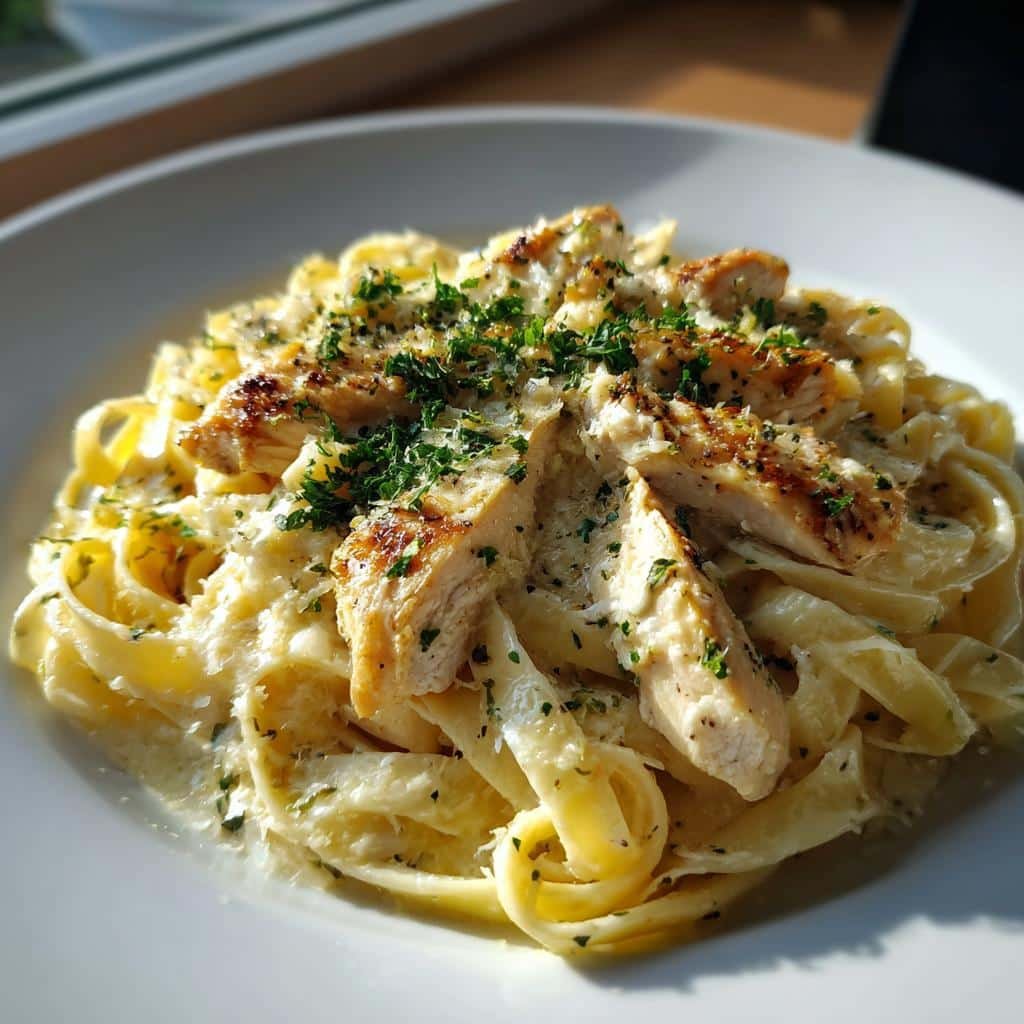 Air Fryer Chicken Alfredo - detail 1