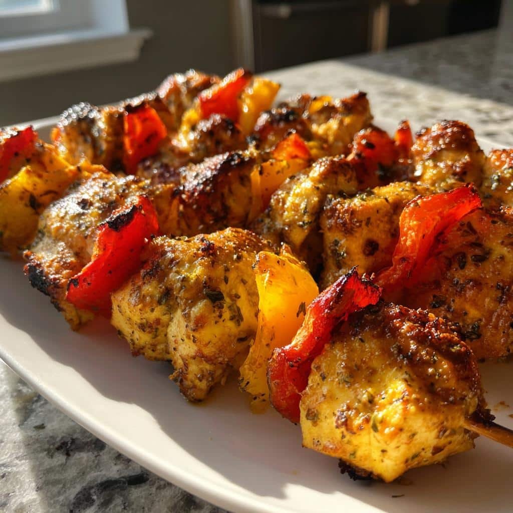 Air Fryer Chicken Kabobs - detail 1