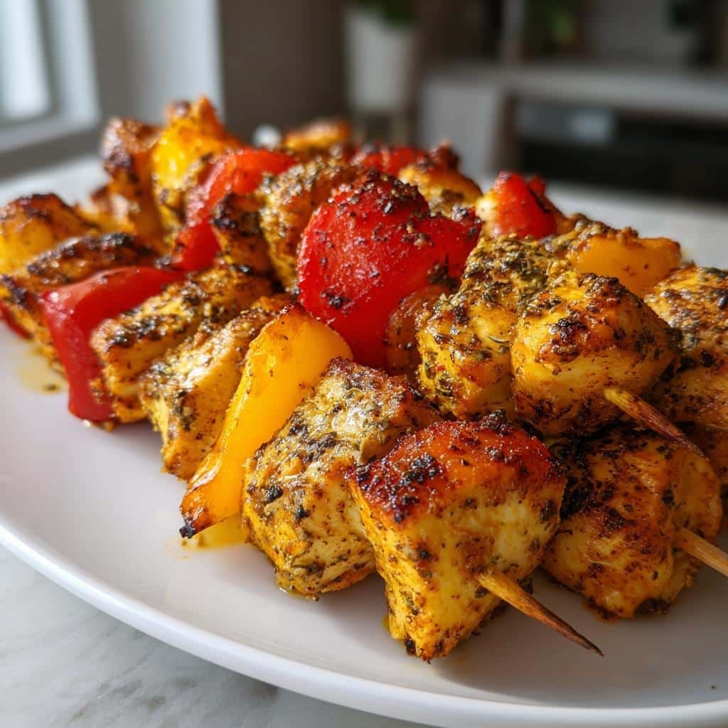 Air Fryer Chicken Kabobs