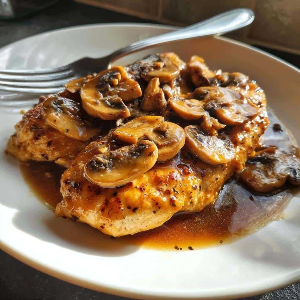 Air Fryer Chicken Marsala - detail 1