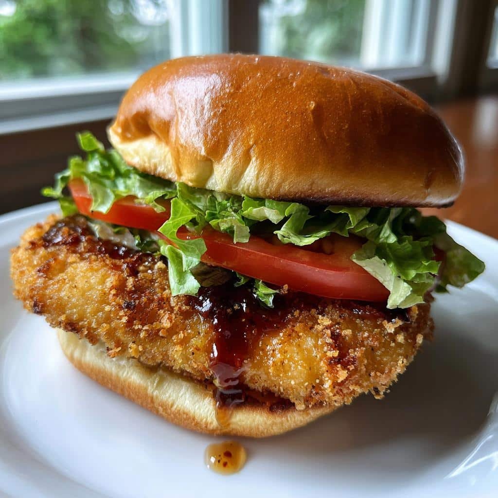 Air Fryer Chicken Sandwich - detail 1