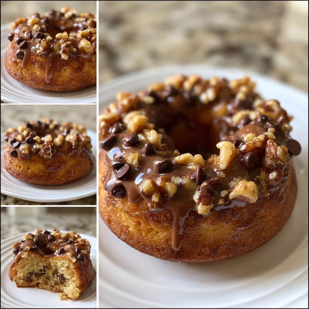 Air Fryer Chunky Monkey Donuts - detail 1