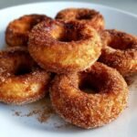 Air Fryer Churro Donuts