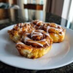 Air Fryer Cinnamon Bun Apple Pie