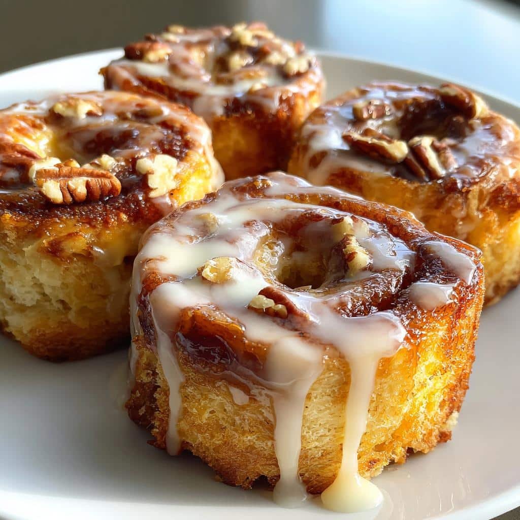 Air Fryer Cinnamon Roll Cake