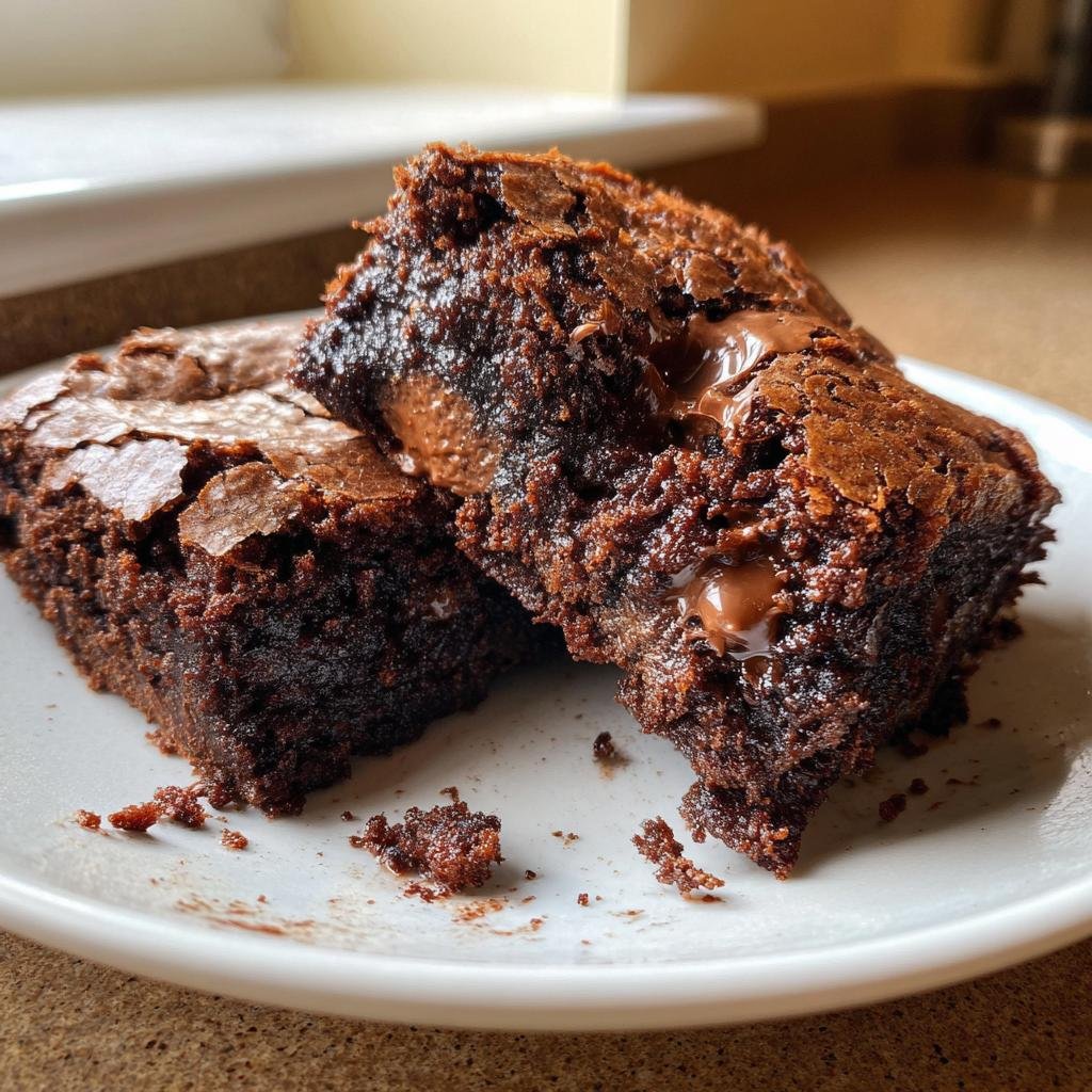 Air Fryer Cocoa Bomb Brownies - detail 1