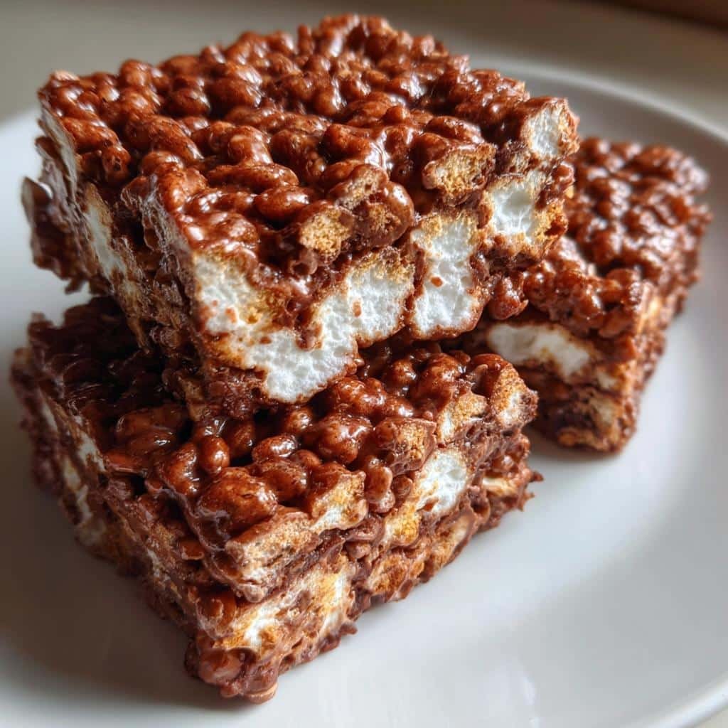 Air Fryer Cocoa Krispies Treats - detail 1