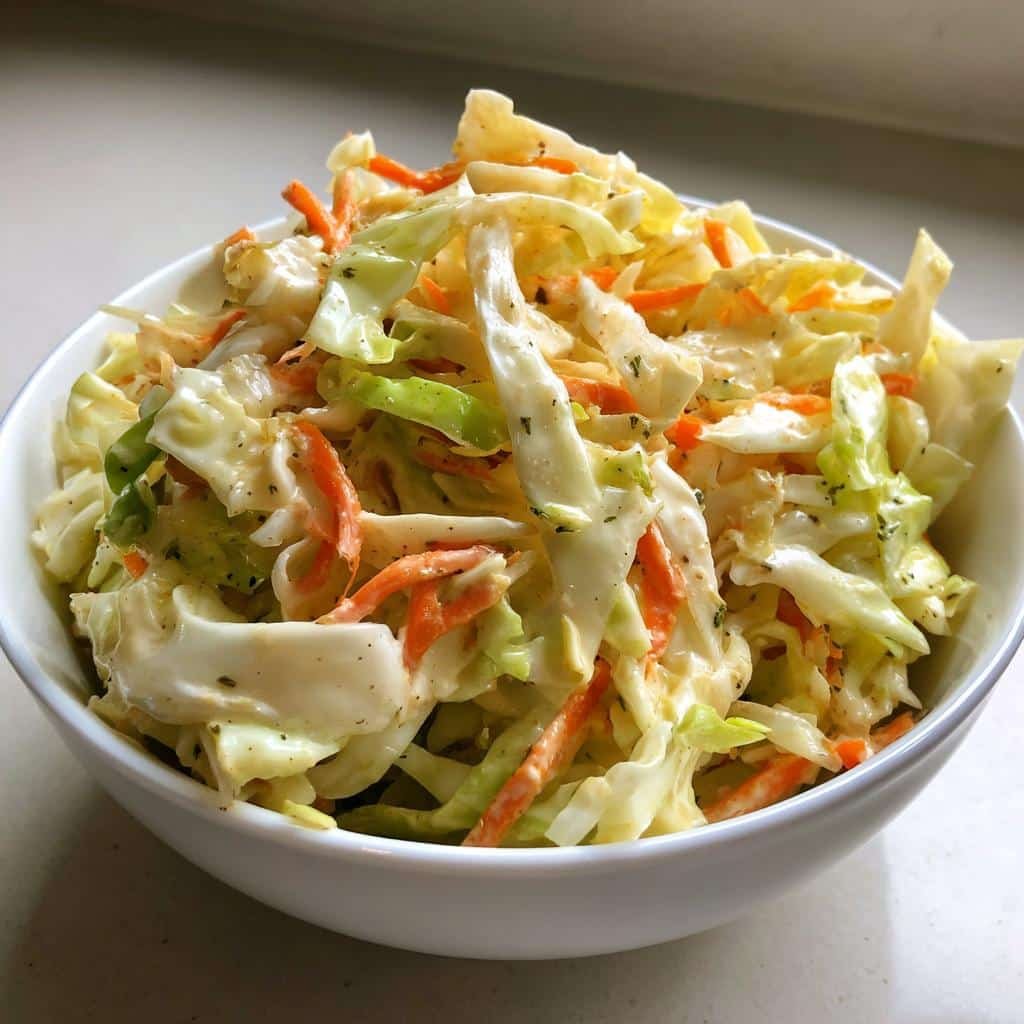 Air Fryer Coleslaw