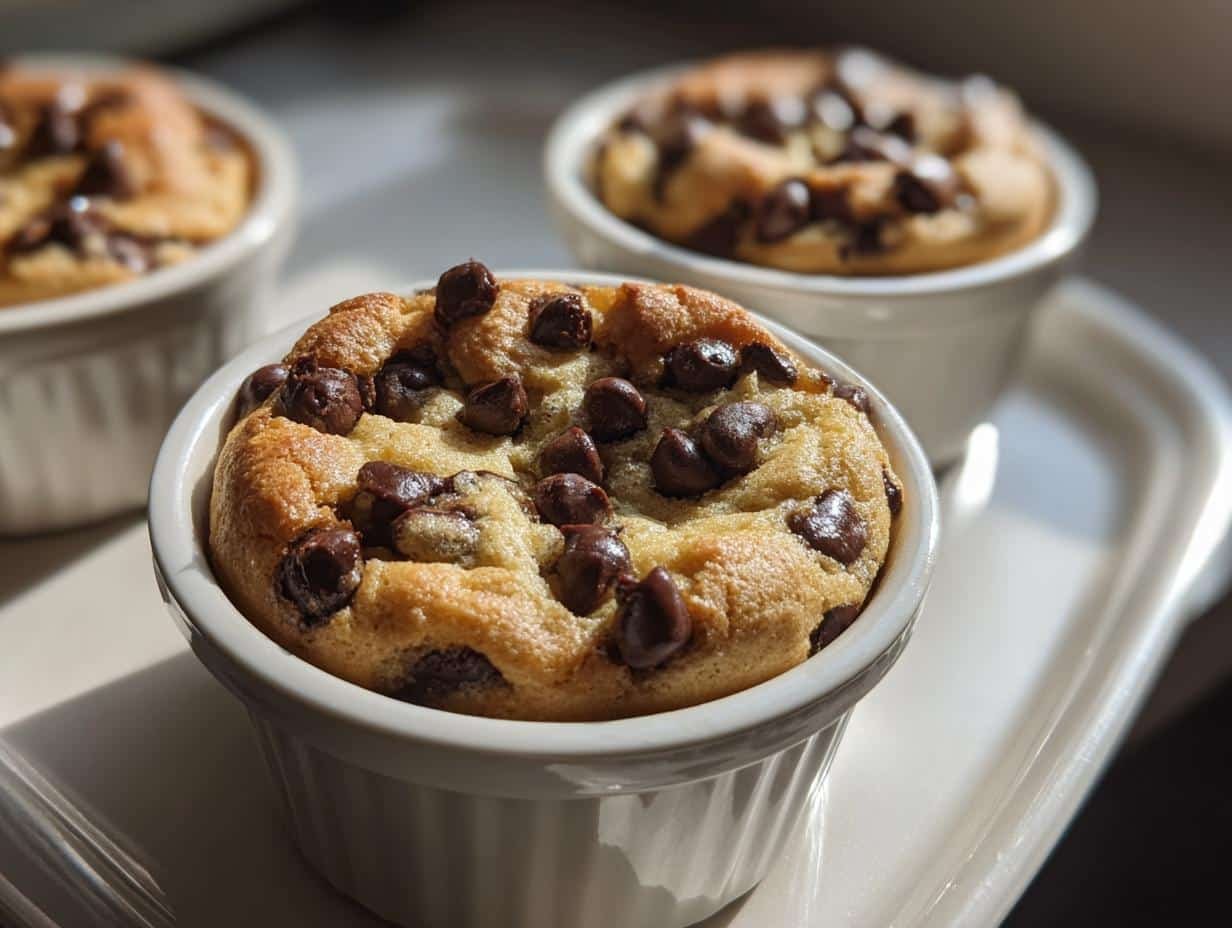 Air Fryer Cookie Dough Pots - detail 1