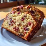 Air Fryer Cranberry Nut Bread