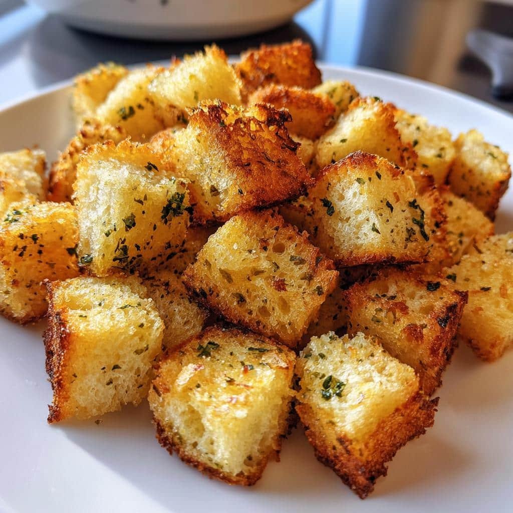 Air Fryer Croutons