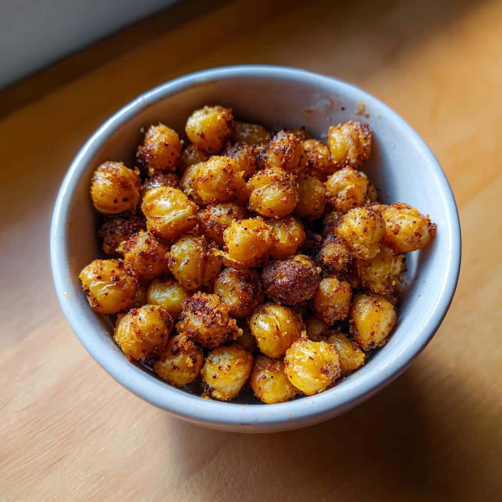 Air Fryer Crunchy Chickpeas - detail 1
