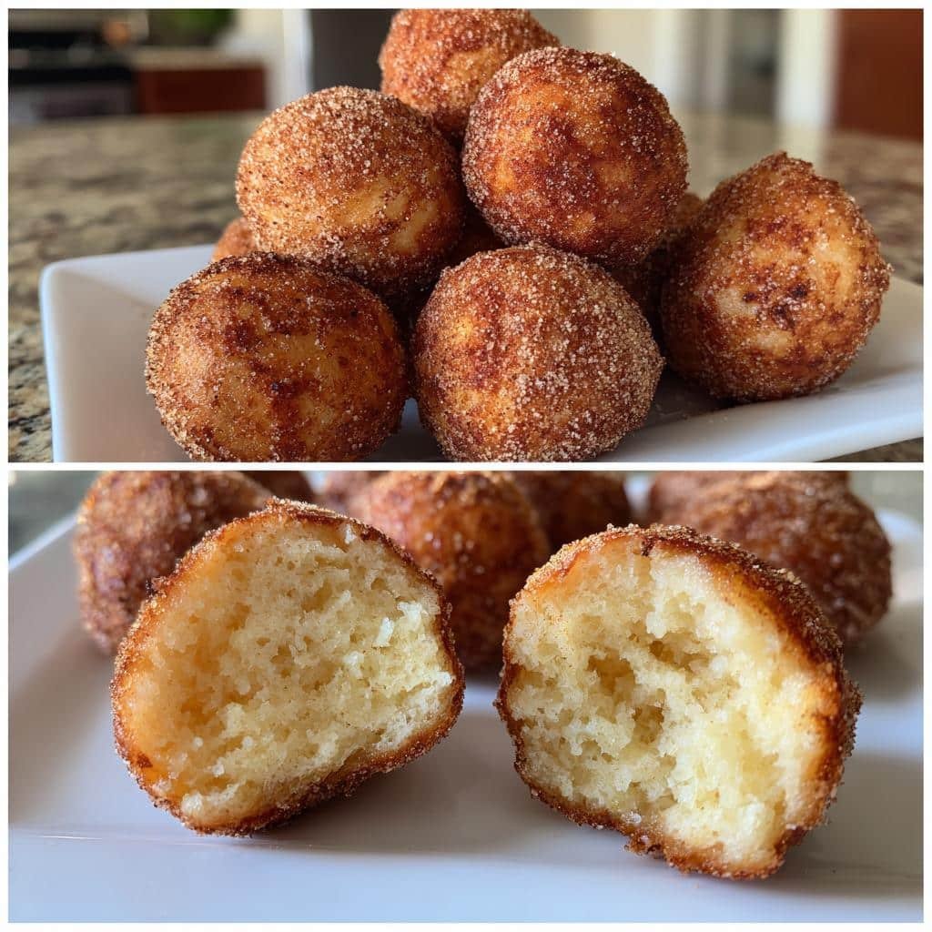 Air Fryer Donut Holes (Fancy)