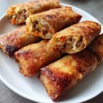 Air Fryer Duck Spring Rolls