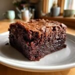Air Fryer Espresso Brownies