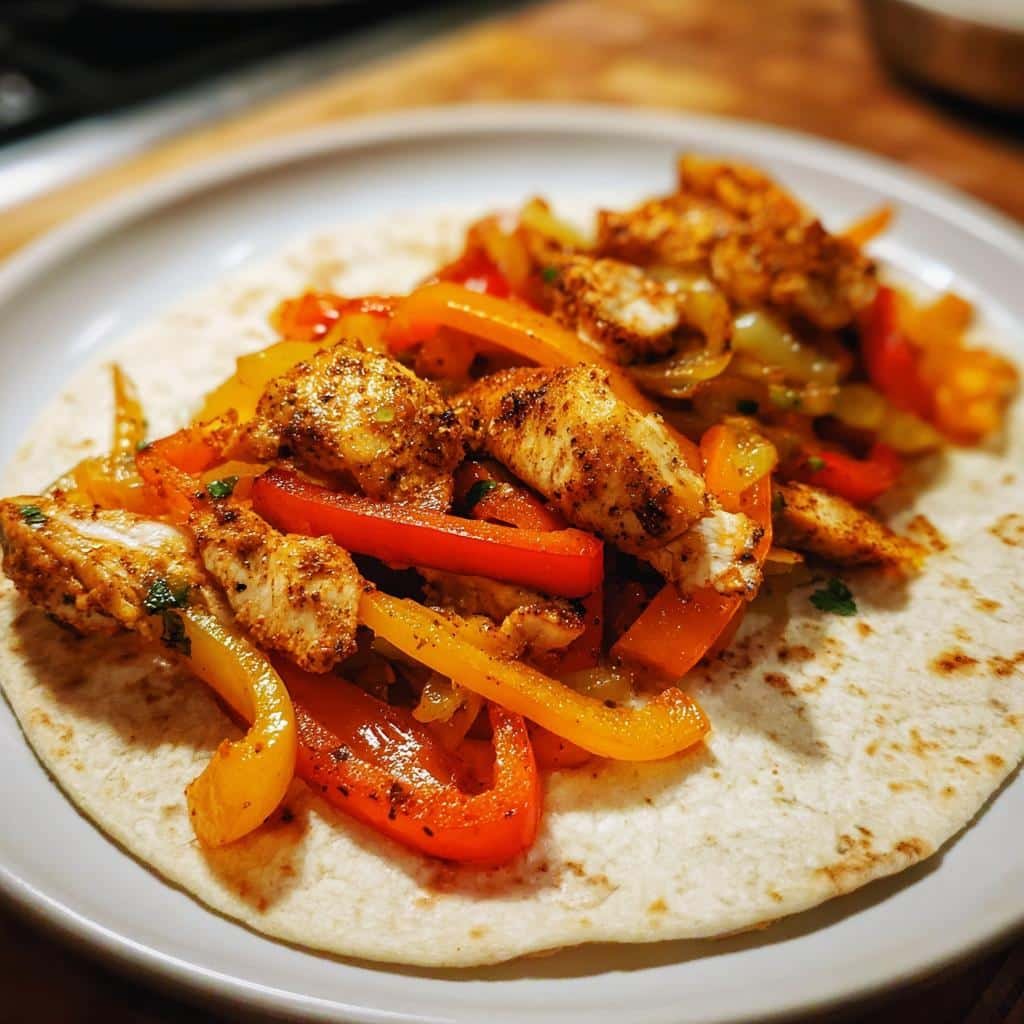 Air Fryer Fajitas - detail 1