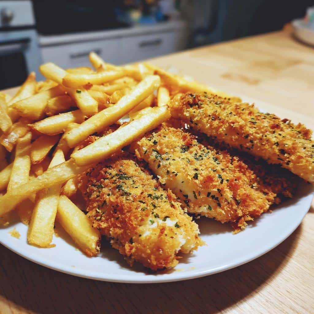 Air Fryer Fish and Chips